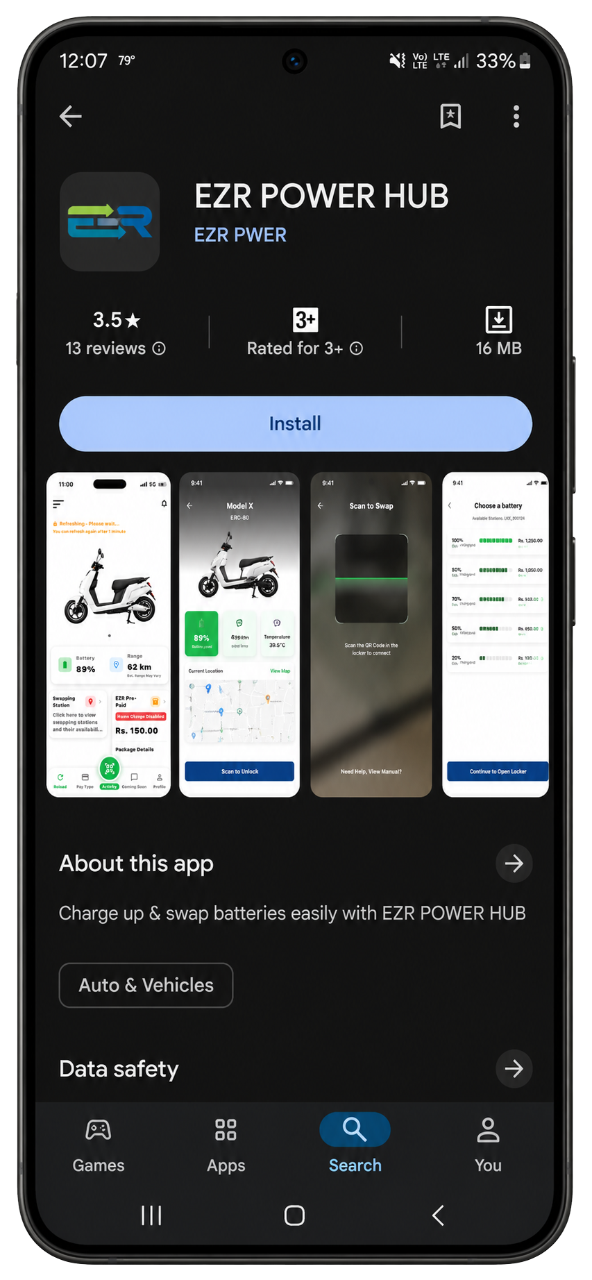 App download illustration